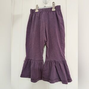 Purple Ruffle 12 month Matilda Jane pants
